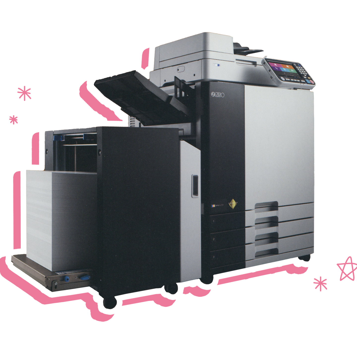 リョービ B2判LED-UVオフセット印刷機